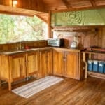 pachamama Costa Rica accommodation sustainable jungle forest spiritual Housing Kitchen