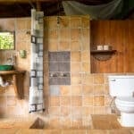 pachamama Costa Rica accommodation sustainable jungle forest spiritual Housing Bathroom