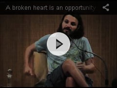 A BROKEN HEART IS  AN OPPORTUNITY