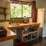 pachamama Costa Rica accommodation sustainable jungle forest spiritual Housing Kitchen