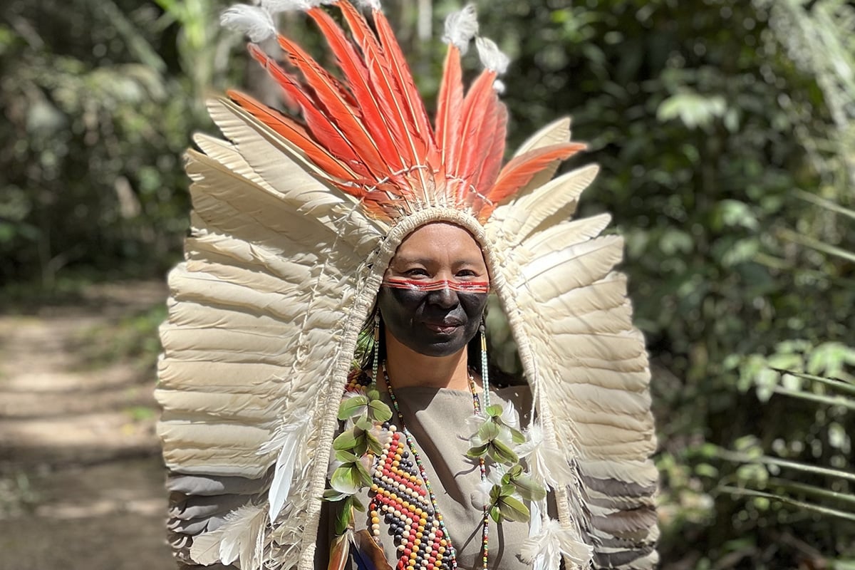 Yawanawa Medicine Spirit dance music ancestor indigenous Red Road Ceremony pachamama Costa Rica spiritual amazon Brazil forest jungle Community village Meditation altar