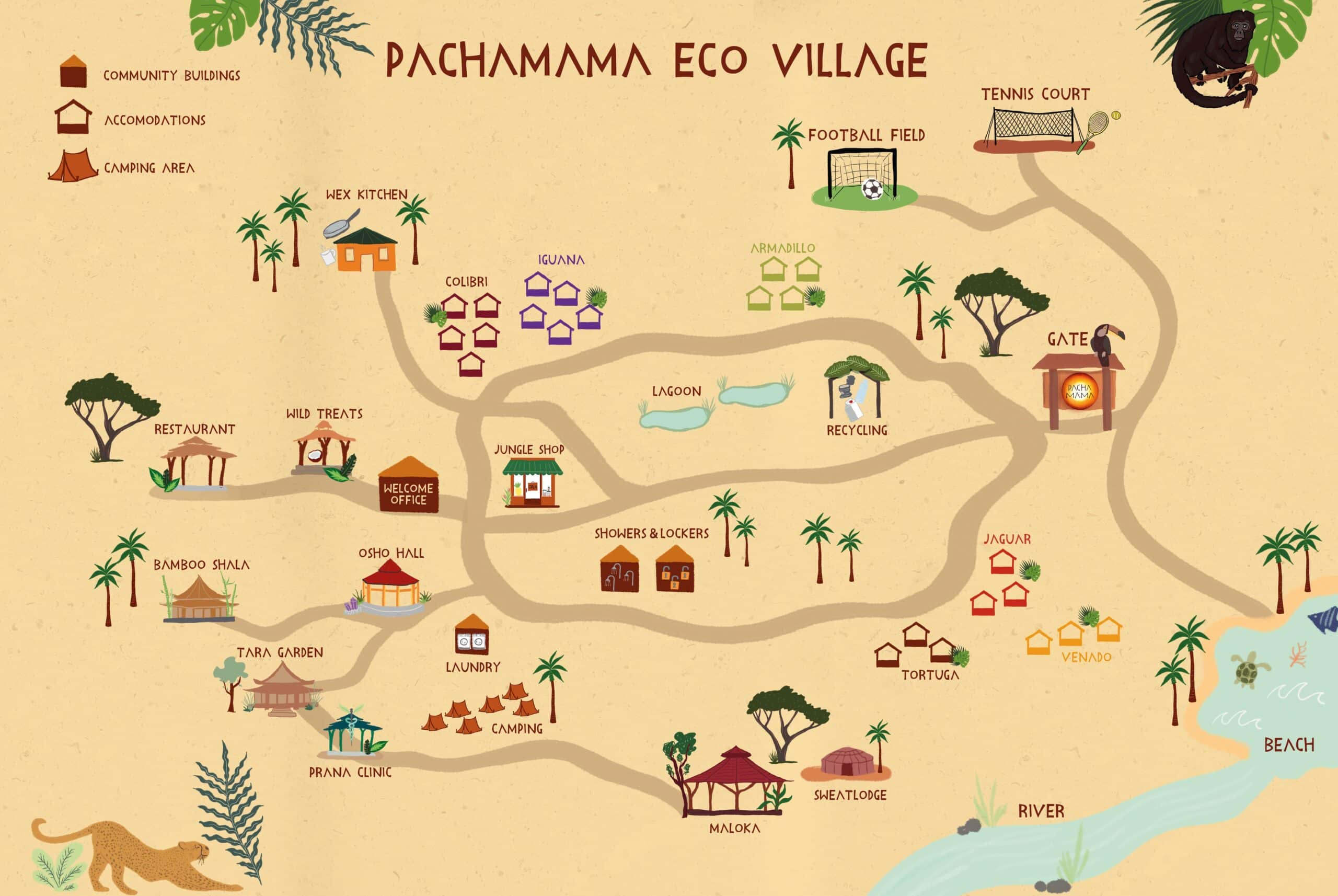 PachaMama Map